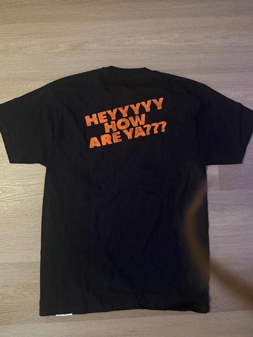 Stevenson Ranch x Upsidedown Tour Pt.2 "Woosah" Tee (Black) - Picture 3 of 4